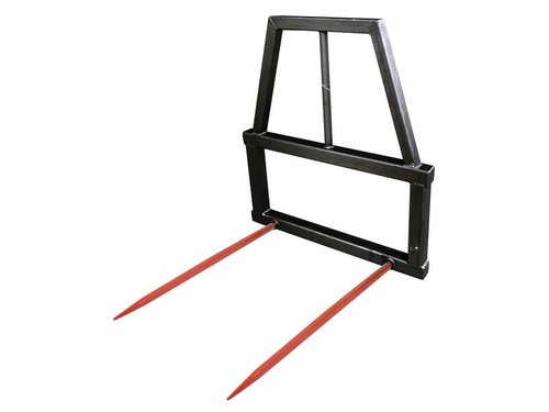 High back bale - spike, frame