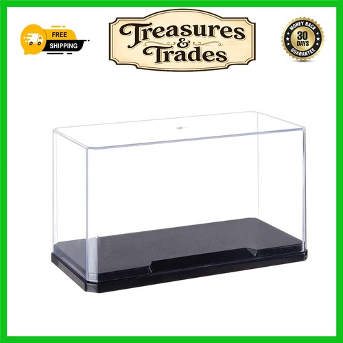 Crystal clear display case box - crystal,
