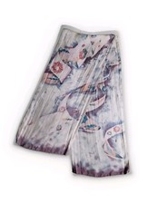 Georgina Von Etzdorf Silk Abstract Print Scarf