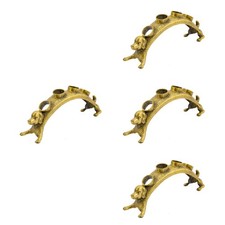  4 Count Novelty Bottle Stopper Wine Holders Decorative Display Rack