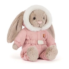 Jellycat Snow Suit Beige Bunny