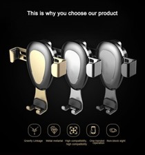 Universal Car Air Vent Gravity Mount Holder Stand Cradle For All Mobile Phone