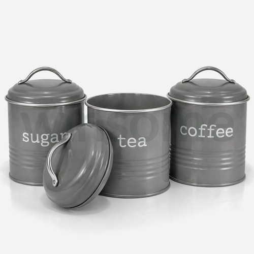 Kitchen canisters tea coffee - tea,