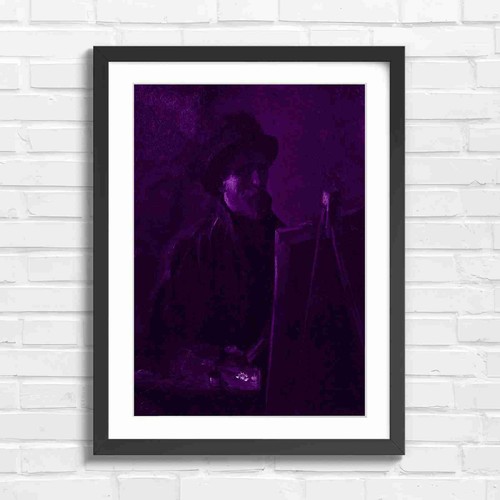 Vintage artist portrait - vintage,