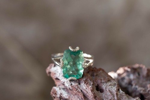 Tucson green fluorite sterling - fluorite,