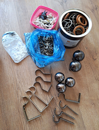 Curtain rings set - rings,