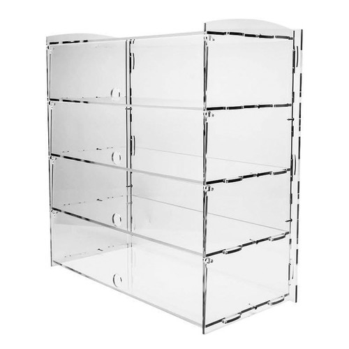 Acrylic clear display pastry - display,