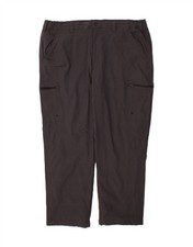 MOUNTAIN WAREHOUSE Mens Straight Cargo Trousers W42 L29  Grey Nylon CH53