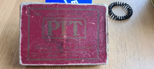 Pit vintage card game one - card, game.
