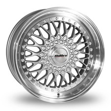 Calibre Vintage 19x8.5 ET35 73.1mm 5x100 / 5x112 Silver / Polished Lip x4