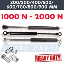 UNIVERSAL HEAVY DUTY GAS STRUTS 200MM - 1000MM MULTI PURPOSE 1000 (N) - 2000 (N)