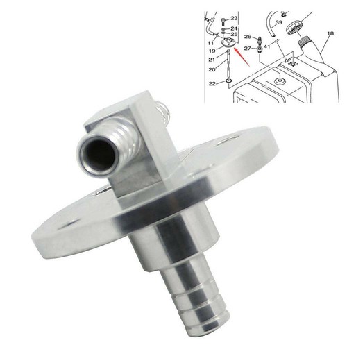 Billet fuel pickup - billet, up