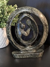 Polished Green Stone Abstract