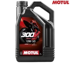 Motul 300V 10W-50 4T Road Racing Motorcycle Engine Oil High Performance 4L