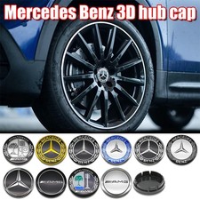 4x Mercedes Alloy Wheel Centre