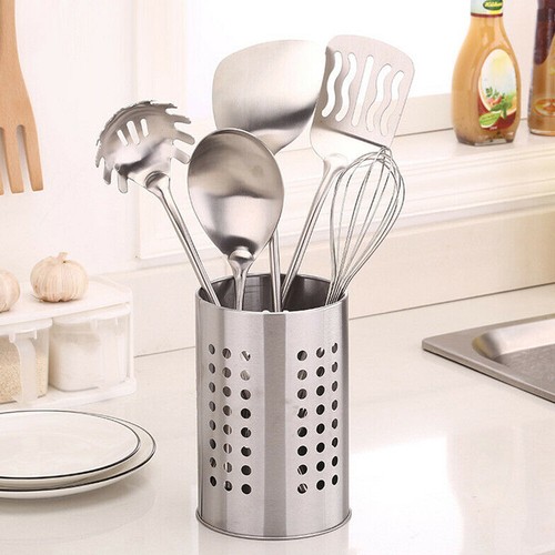 Stainless steel cutlery stand - cutlery,