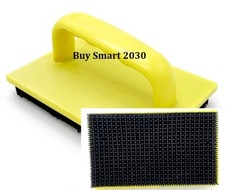 New Stipple Brush/Stippler/Stippling Tool Yellow 150 x 100mm 6'' x 4" Artex UK