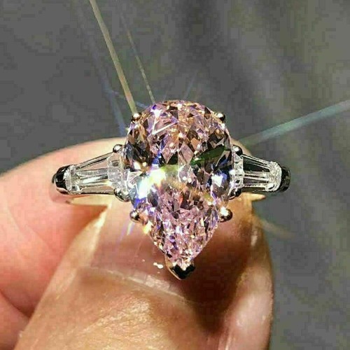 3ct lab created pink sapphire - 3ct,