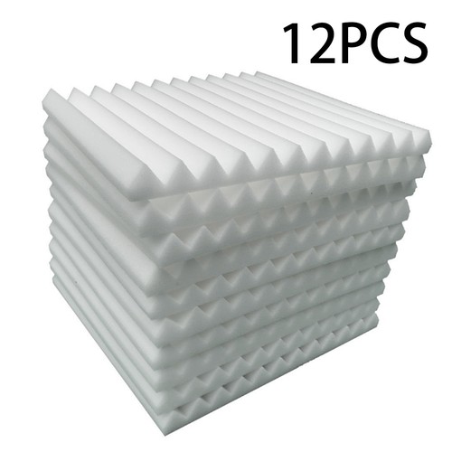 White acoustic wall panel - acoustic,