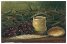 original painting 20 x 30 cm 107SmV artwork oil paints modern still life