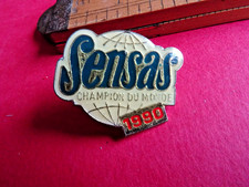 A GOOD SENSAS CHAMPION DU MONDE (WORLD CHAMPIONS) 1990 FISHING BADGE