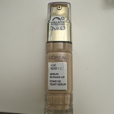 L'OREAL Age Perfect Serum In Make Up Foundation 30ml 160 ROSE BEIGE Complexion