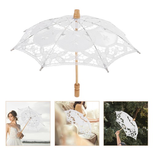Elegant lace wedding umbrella - lace,
