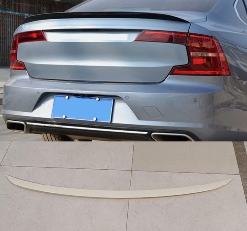 Unpainted rear trunk spoiler - trunk,