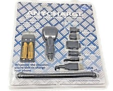 USB/AA/Battery Car Charger Adapter OLD Nokia/Ericsson/Motorola/Siemens/Samsung