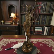 Bronze Sculpture Statue LADY