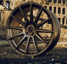 18" Bronze Ayr 02 Alloy Wheels Fits Vw Fox Golf Mk4 Polo T-Cross Taigo 5x100