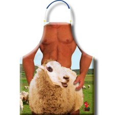 BBQ APRON Funny Joke Gift Men Stag Night Novelty Sheep Shagger