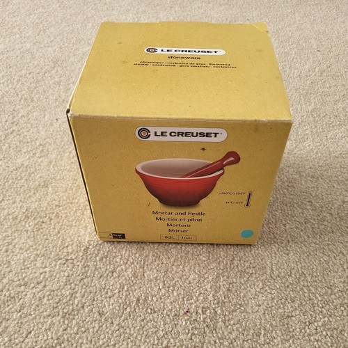 Creuset teal blue - le,