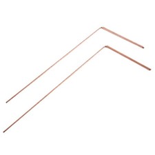 Copper Dowsing Rod Pure Copper 2PCS Divining Rods - for Divining Water,5812