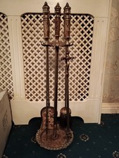 Lovely Vintage Brass & Enamel