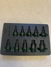 10pc IMPACT HEX BIT SOCKET SET