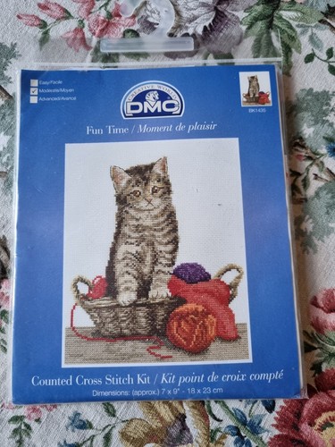 New cross stitch kit dmc - new,