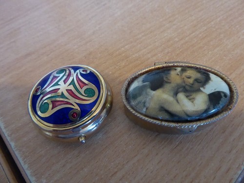 Vintage pill boxes - 2,
