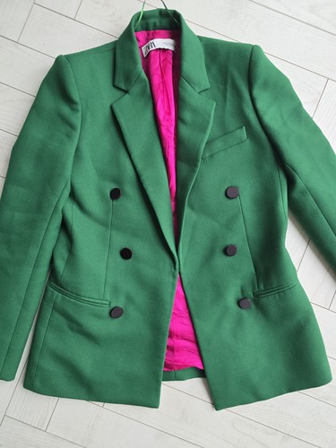 Zara green structured - zara,
