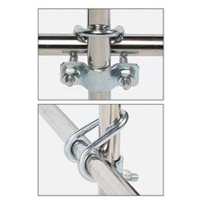 4 Pack Metal Double U-Shaped