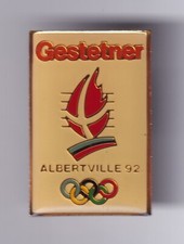 RARE PINS PIN'S .. OLYMPIQUE OLYMPIC ALBERTVILLE 1992 TEAM GESTETNER EPX ~25
