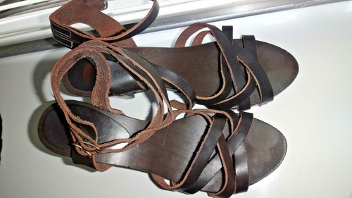 Topshop brown real leather - topshop,