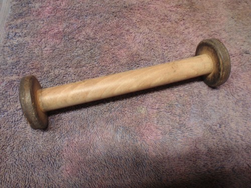 Vintage industrial wooden