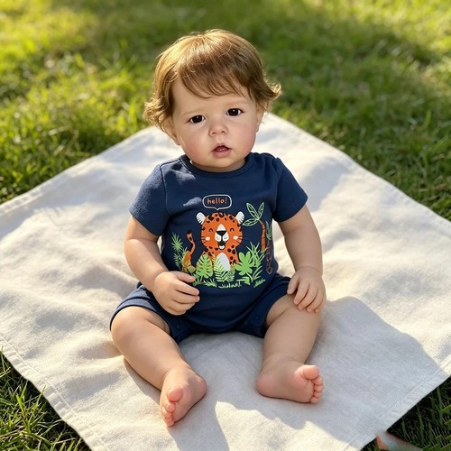 Inch reborn baby boy doll - inch,