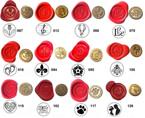 Wax stamp sealing - , beginners