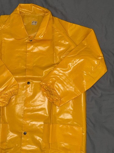 Retro raincoat 100 pvc - raincoat, 100%