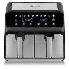 Dual Zone Air Fryer Silver