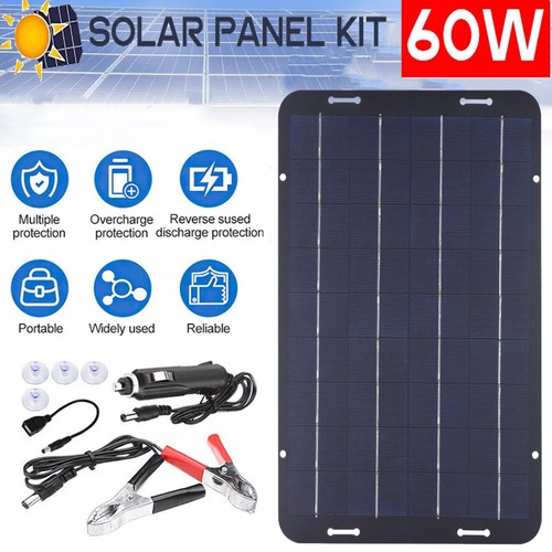 Powerful 60w solar panel - solar, 18v