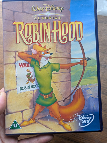 Disney robin hood - disney, cert
