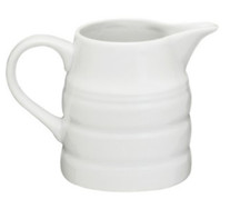 Churn Jug White Porcelain
